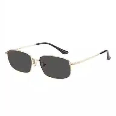MUJOSH Oval Narrow Frame Sunglasses