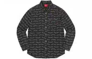 Supreme SS22 Week 13 Arc Jacquard Denim Shirt