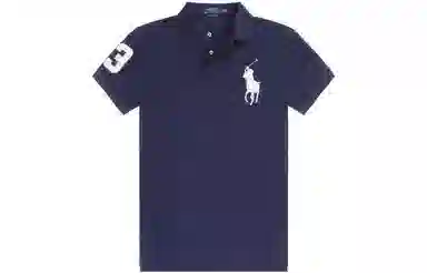 Polo Ralph Lauren Classic Embroidered Polo Shirt Blue
