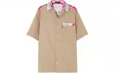 Versace SS22 Baroque Patchwork Shirt