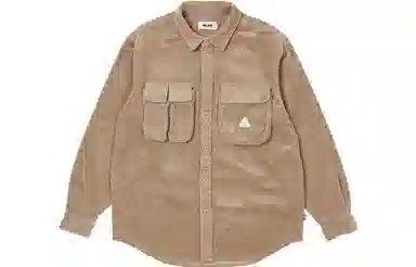 PALACE FW22 Cargo Cord Shirt Stone Logo