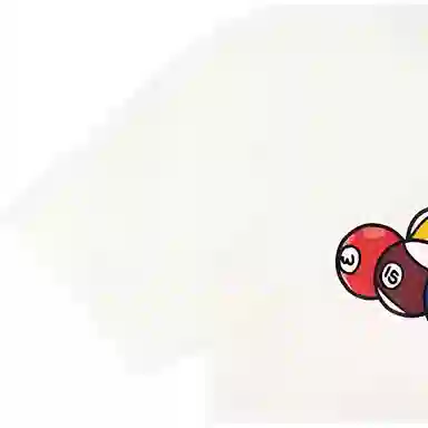 Drew House POOL HALL SS TEE White