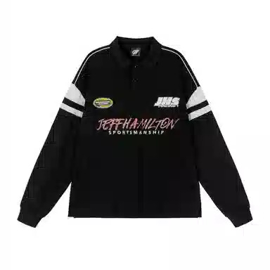 Jeff Hamilton Racing Series Polo Black