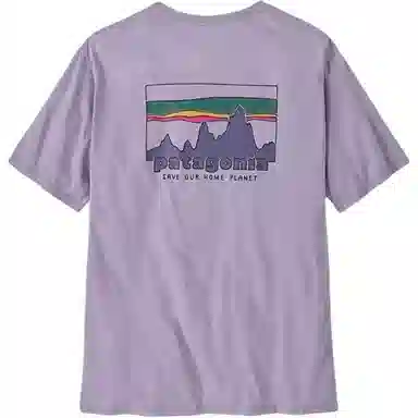 patagonia Men's '73 Skyline Organic T-Shirt LogoT
