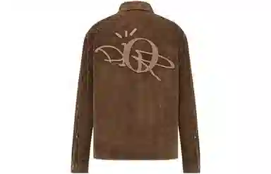 DIOR Travis Scott Long Sleeve Shirt Mocha Brown