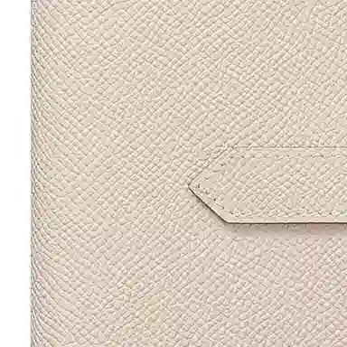 HERMES Bearn Epsom 10 Craie