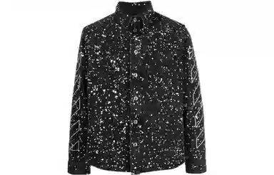 OFF-WHITE FW22 Twill Print Splatter Shirt