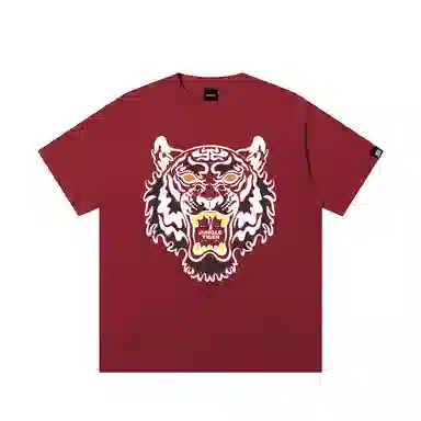 Jungle Tiger Tiger Head Print T-Shirt