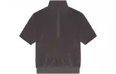 Fear of God Essentials Drop2 SS23 LS Halfzip Shirt Off-Black