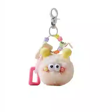 丹琴 腮红多巴胺小煤球包包书包汽车挂饰玩偶饰品可爱公仔 毛绒 挂件 男女同款情侣款