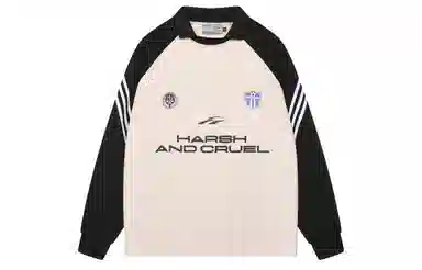 HARSH AND CRUEL SS23 Casual Jersey Polo Shirt