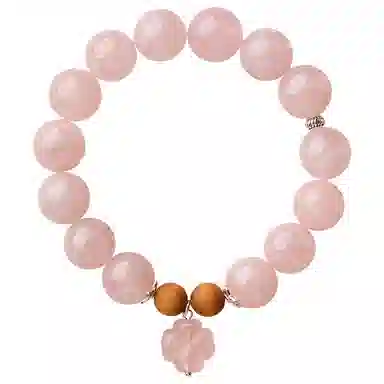 檀纳 幸运与好运 早日脱单转运招财爱情美满时尚气质高级感女友旺桃花#好运 粉水晶 手串 男女同款情侣款