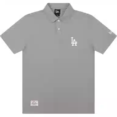 New Era Los Angeles Dodgers Polo Grey
