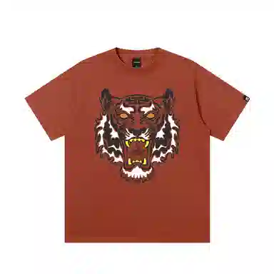 Jungle Tiger Tiger Head Print T-Shirt