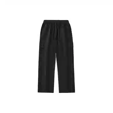 乱步 宽松直筒纯棉多口袋休闲裤 男女同款