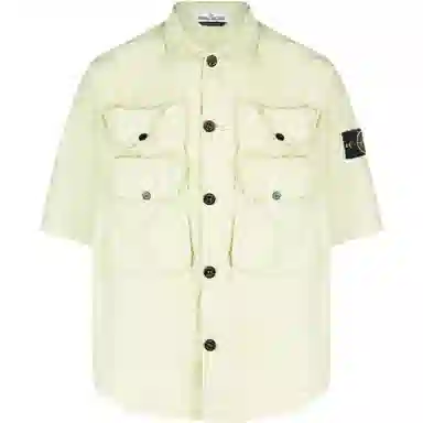 Stone Island FW22 White Shirt