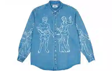 PALACE SS22 Londinium Shirt Stone Wash