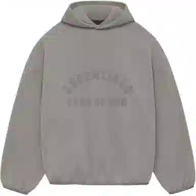 Fear of God Essentials SS24 Nylon Fleece Hoodie Heather Grey Heather Grey