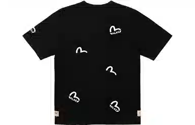 PALACE x EVISU Multi Pocket T-Shirt Black LogoT
