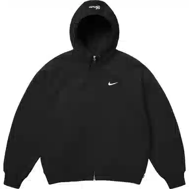 Supreme x Nike Zip Up Hooded Sweatshirt