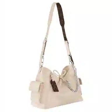 Louis Vuitton Carryall Cargo Small White Lambskin