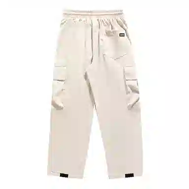 【dme】 纯色时尚大口袋设计感舒适简约户外机能风百搭宽松垂感休闲直筒工装裤 男女同款