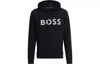 HUGO BOSS Hoodie With Logo Print