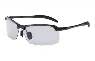 优幽兰 众帅气高级感显脸小个性偏光墨镜复古街拍男防晒防紫外线偏光眼镜气质休闲钓鱼时尚穿搭 金属 方形 太阳镜 男款