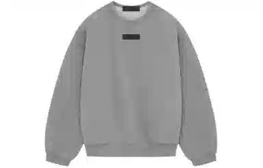 Fear of God Essentials SS24 Crewneck Sweater Dark Heather Oatmeal