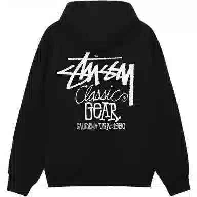 Stussy SS25 CLASSIC GEAR HOODIE logo