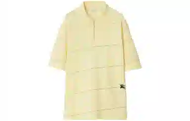 Burberry Striped Cotton Polo Shirt Polo