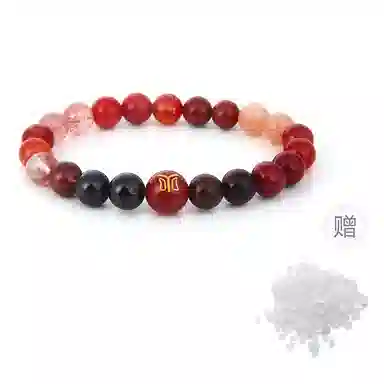 五行转运珠 离火武当 克兰茜 偶遇佳侣早日脱单 新中式国风 月老赐福文玩串珠手饰 送礼节日生日新年好运 水晶 手串 男女同款情侣款