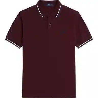Fred Perry Polo Shirt Dark Red