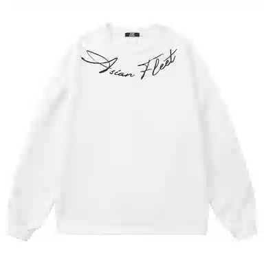 三体 太空军舰队系列 美式复古简约基础款字母印花宽松休闲百搭高街潮牌时尚舒适个性学生多巴胺重磅圆领套头长袖卫衣 男女同款