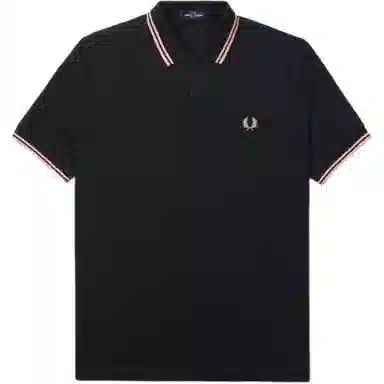 FRED PERRY Polo Shirt Black