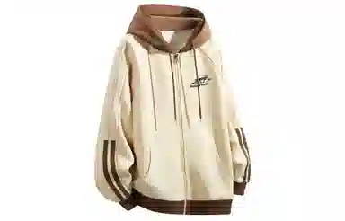 王者荣耀 李白款 数字字母涂鸦拼接拼色印花简约拉链长袖休闲宽松舒适常规宽松适中重磅连帽落肩袖卫衣 男女同款