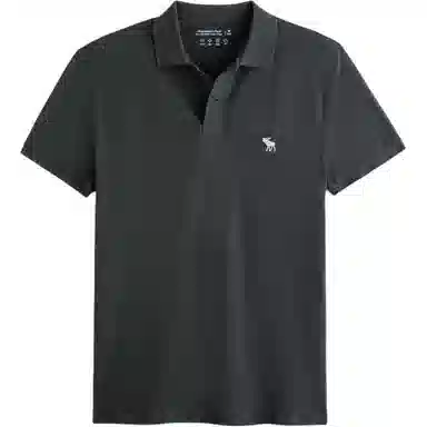 Abercrombie & Fitch Classic Polo Deep Grey