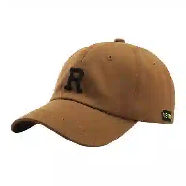 佐闯 帽子时尚简约字母刺绣弯檐户外运动防晒 棉 鸭舌帽 男款