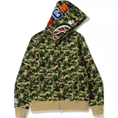 A BATHING APE SS24 Abc Shark Zip Hoodie