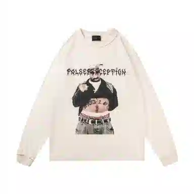 False Perception 2pac Vintage Wash Sweatshirt