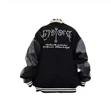 NOOING Vintage Baseball Jacket