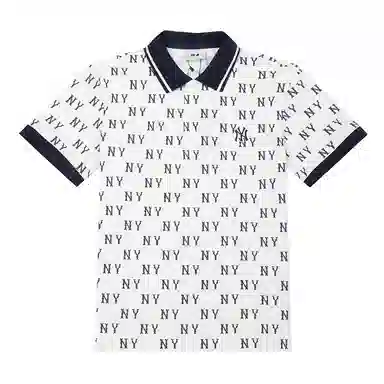 MLB Monogram New York Yankees Ivory Polo