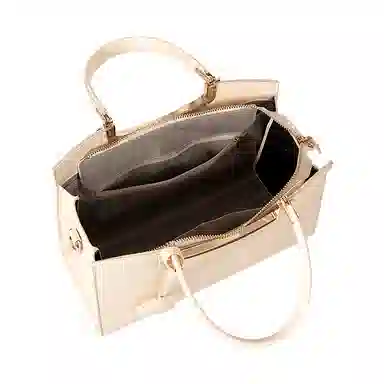 维尼奥 品牌国风提花刺绣妈妈包高颜值时尚气质休闲百搭女包简约新中式通勤托特包 合成革 手提包单肩斜挎 常规 女款 白色