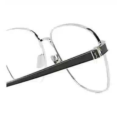 Saint Laurent Butterfly Optical Frame Silver