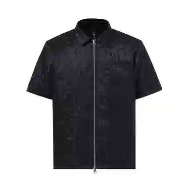 Sanshengliubu Chinesefit Jacquard Zip Shirt