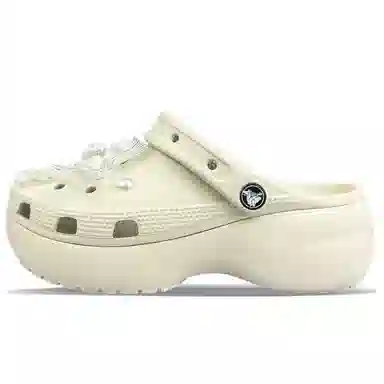 Crocs Classic Platform Clog White