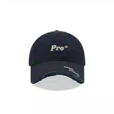 美式街头风格帽 破洞做旧立体字母刺绣时尚潮流大头围显脸小户外运动遮阳帽 棉 鸭舌帽 男女同款情侣款