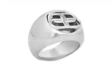 Balenciaga BB Logo Ring