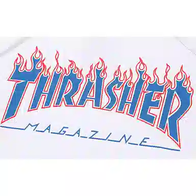 Thrasher Hoodie White