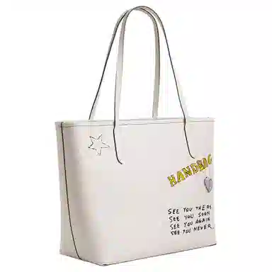 COACH City 33 Chalk White